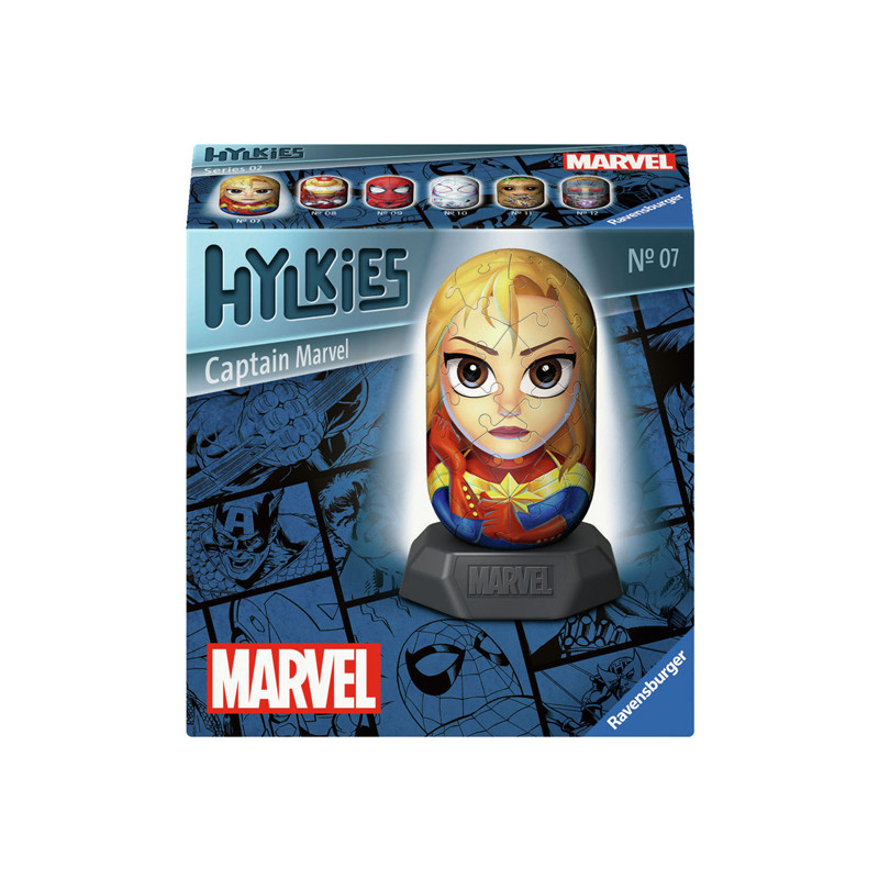 Ravensburger - 3D Puzzle Marvel Captain Marvel, 54pcs. 12001156 9