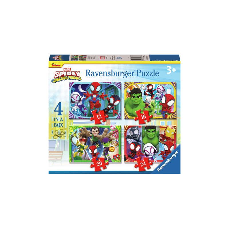 Ravensburger - Jigsaw puzzle Spidey and His Amazing Friends, 2x24pcs. 120010647