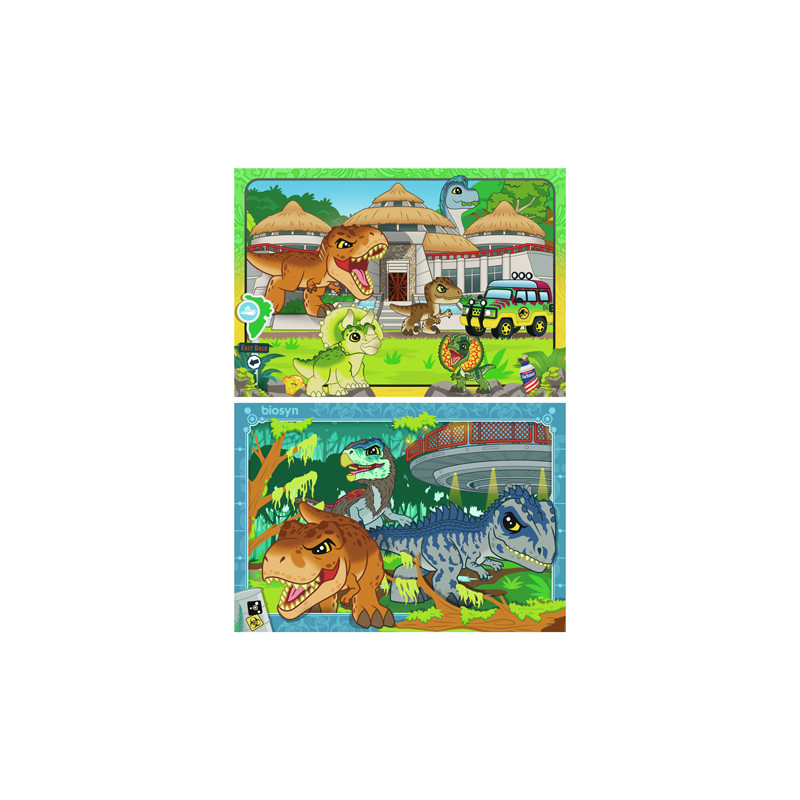 Ravensburger - Jigsaw puzzle Jurassic World Explorers, 2x24pcs. 12001057 9