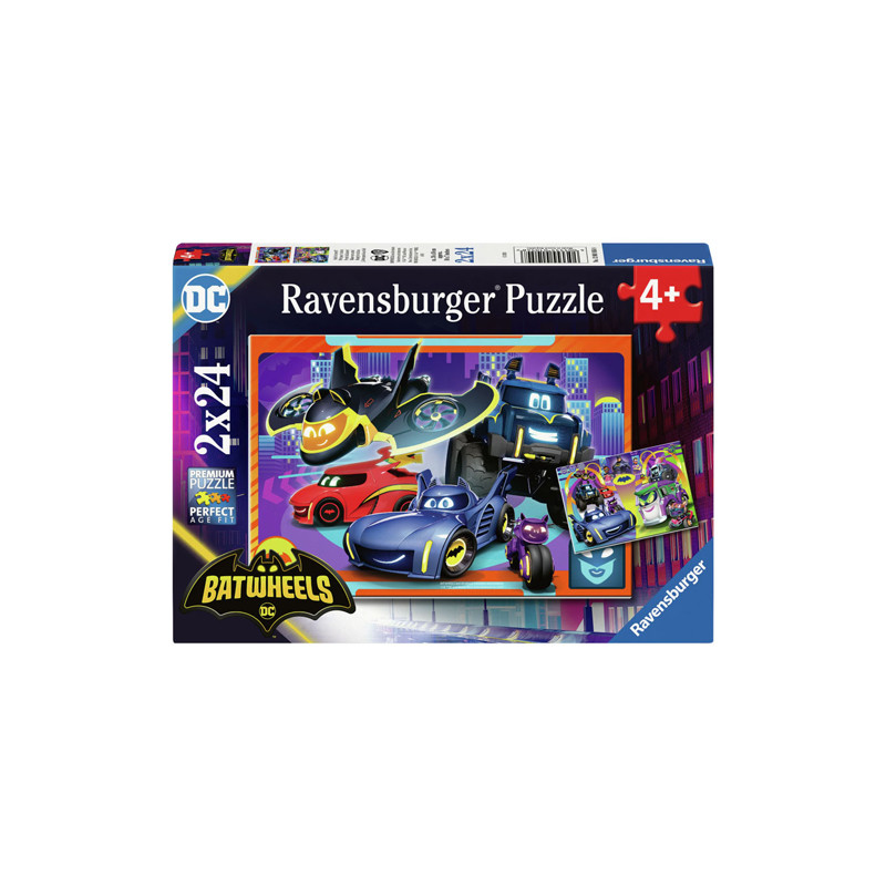 Ravensburger - Jigsaw puzzle Bathwheels, 2x24pcs. 120010548