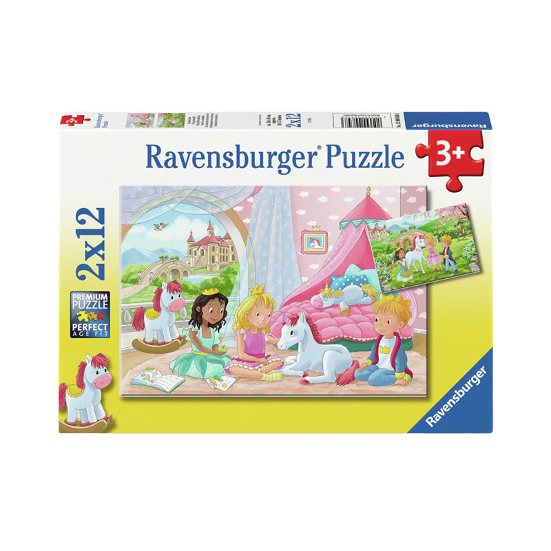 Ravensburger - Jigsaw puzzle Prince & Princess, 2x12 pcs. 120008583