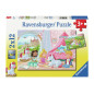 Ravensburger - Jigsaw puzzle Prince & Princess, 2x12 pcs. 120008583