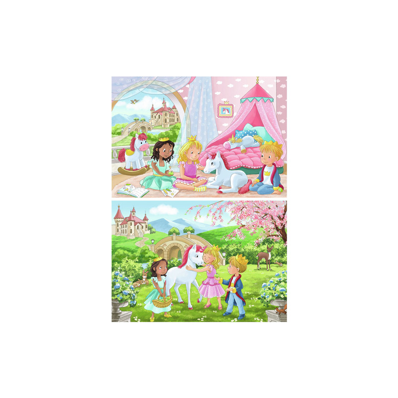 Ravensburger - Jigsaw puzzle Prince & Princess, 2x12 pcs. 120008583