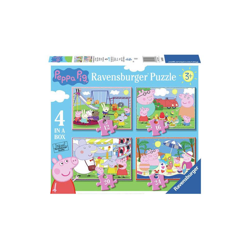 Ravensburger - Jigsaw puzzle Peppa Pig 4in1, 24 pcs. 69583