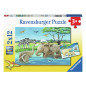 Ravensburger - Jigsaw Puzzle Young Animals From Around the World, 2x12 pcs. 50956