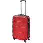 Valise rigide 3 pièces Rouge 45,5 55 66 cm