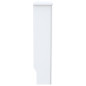 Cache radiateur MDF Blanc 78 cm