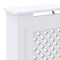 Cache radiateur MDF Blanc 78 cm