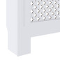 Cache radiateur MDF Blanc 78 cm