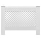 Cache radiateurs 2 pcs Blanc 112x19x81,5 cm MDF