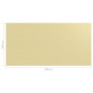 Tapis de tente 250x500 cm Beige