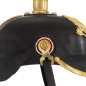 Casque prussien allemand antique pour GN Noir Acier