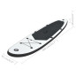 Ensemble de planches SUP gonflables Noir et blanc