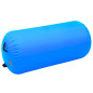 Rouleau gonflable de gymnastique avec pompe 120x90 cm PVC Bleu