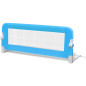 Barrière de lit pour enfants 102x42 cm Bleu