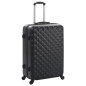 Valise rigide 3 pcs Noir ABS