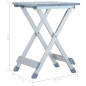 Tabouret de camping Aluminium 28x26x39 cm