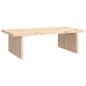 Support pour moniteur 50x27x15 cm Bois de pin solide