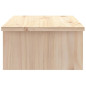 Support pour moniteur 50x27x15 cm Bois de pin solide