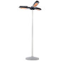 Sunred Chauffage pour parasol 2000 W Halogène Noir et argenté PH10