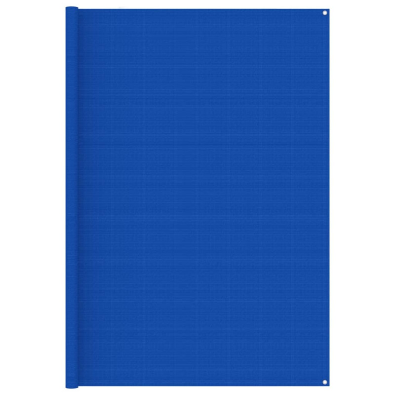 Tapis de tente 250x600 cm Bleu PEHD