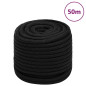 Corde de travail Noir 16 mm 50 m Polyester