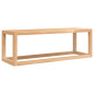 Porte serviette 60x20x20 cm Bois massif de noyer