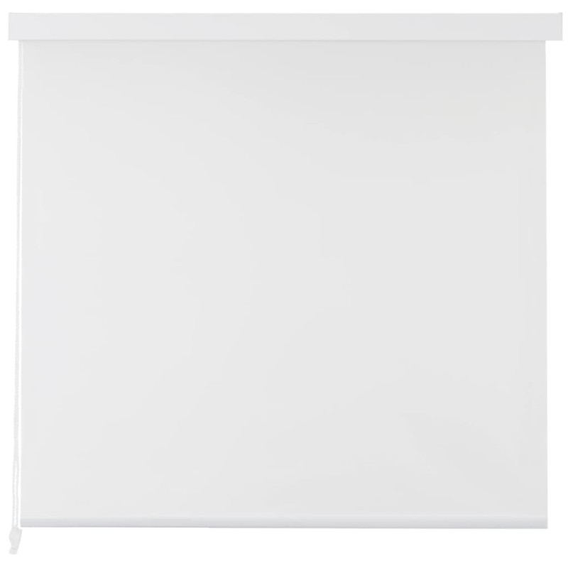 Store roulant de douche 100x240 cm Blanc