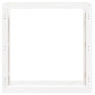 Support pour bois de chauffage Blanc 100x25x100 cm Bois de pin