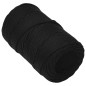 Corde de travail Noir 2 mm 25 m Polyester