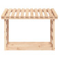 Support pour bois de chauffage 108x64,5x78 cm Bois de pin