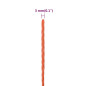 Corde de travail Orange 3 mm 25 m Polypropylène