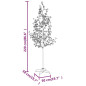 Arbre à LED fleur de cerisier 220 LED Blanc chaud 220 cm