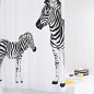 RIDDER Rideau de douche Zebra 180 x 200 cm