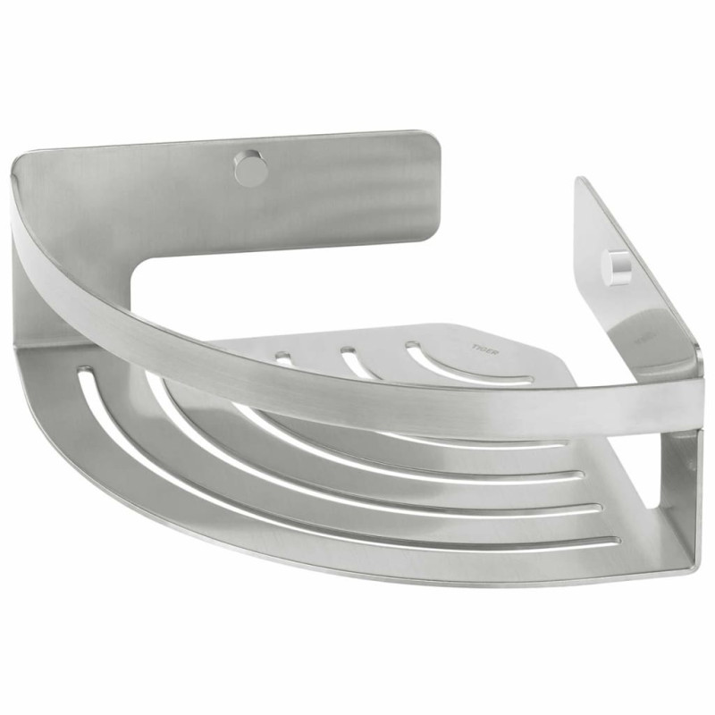 Tiger Panier d angle de salle de bain Caddy Argenté 1400430946