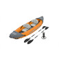 Bestway Ensemble de kayak gonflable Hydro Force Rapid 2 personnes