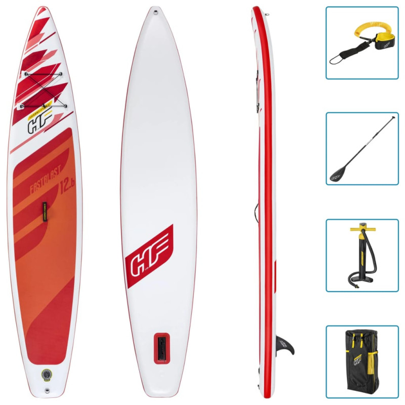 Bestway SUP gonflable Hydro Force Fastblast Tech Set 381x76x15 cm