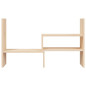 Support pour moniteur (39 72)x17x43 cm Bois de pin solide