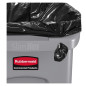 Rubbermaid Poubelle Slim Jim 60 L Gris