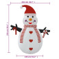 Bonhomme de neige gonflable avec LED 250 cm