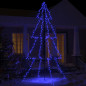 Arbre de Noël cône 360 LED d intérieur d extérieur 143x250 cm