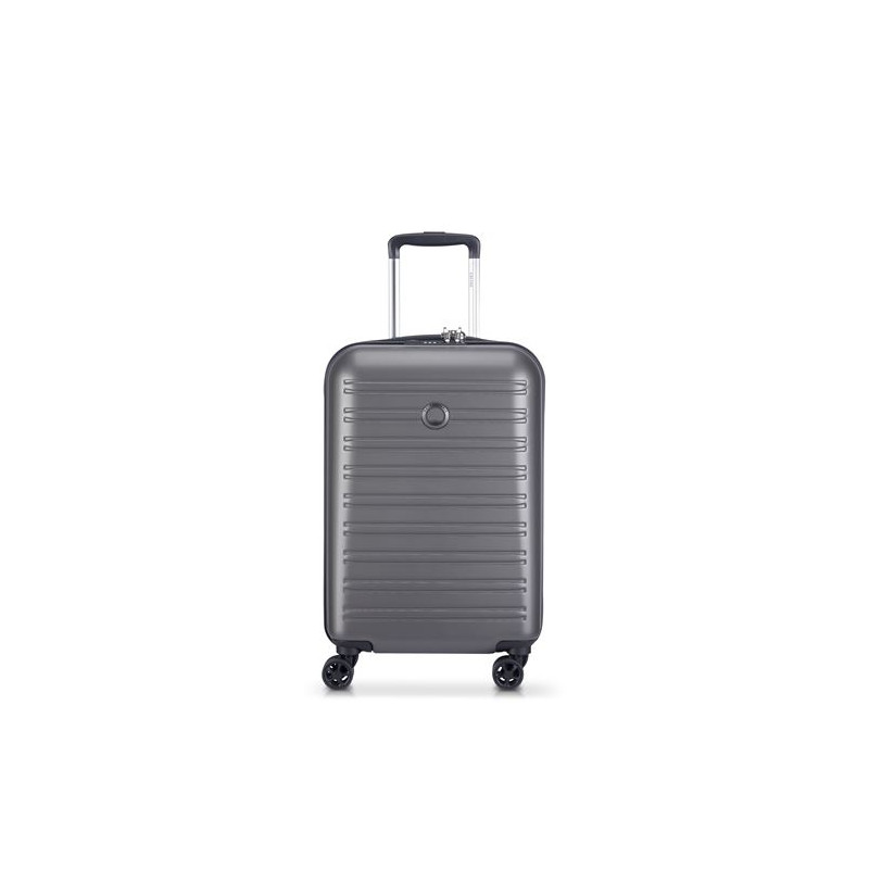 Valise Cabine Trolley Delsey Segur 2.0 55 cm 43 L Gris