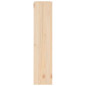 Cache radiateur 79,5x19x84 cm Bois massif de pin