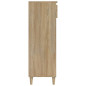 Armoire à chaussures Chêne sonoma 40x36x105cm Bois d ingénierie