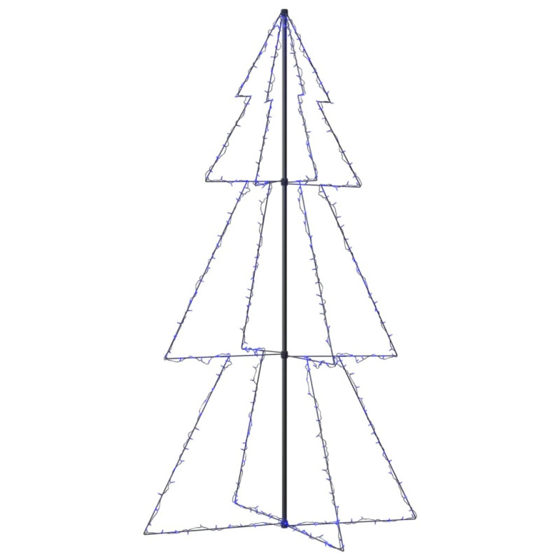 Arbre de Noël cône 300 LED d intérieur d extérieur 120x220 cm