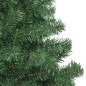 Arbre de Noël artificiel et support Acier 210 cm 910 branches