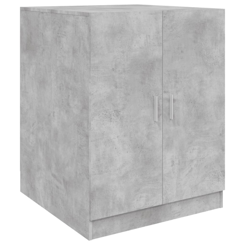 Meuble pour machine à laver Gris béton 71x71,5x91,5 cm