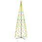 Arbre de Noël cône 1400 LED Colorées 160x500 cm