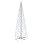 Arbre de Noël cône 1400 LED Blanc froid 160x500 cm