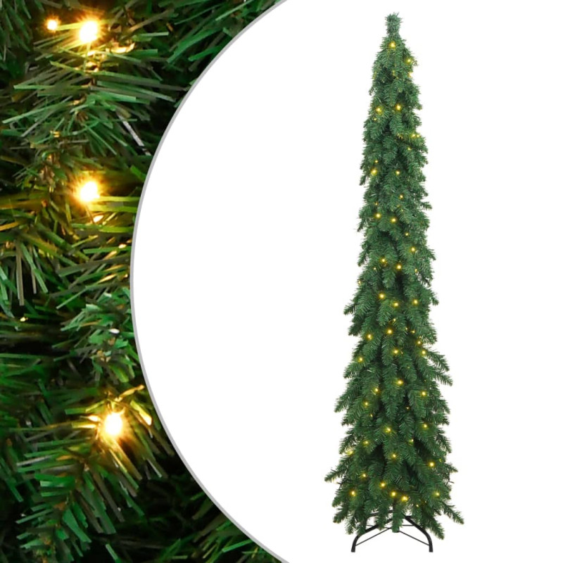 Arbre de Noël artificiel pré éclairé avec 130 LED 210 cm